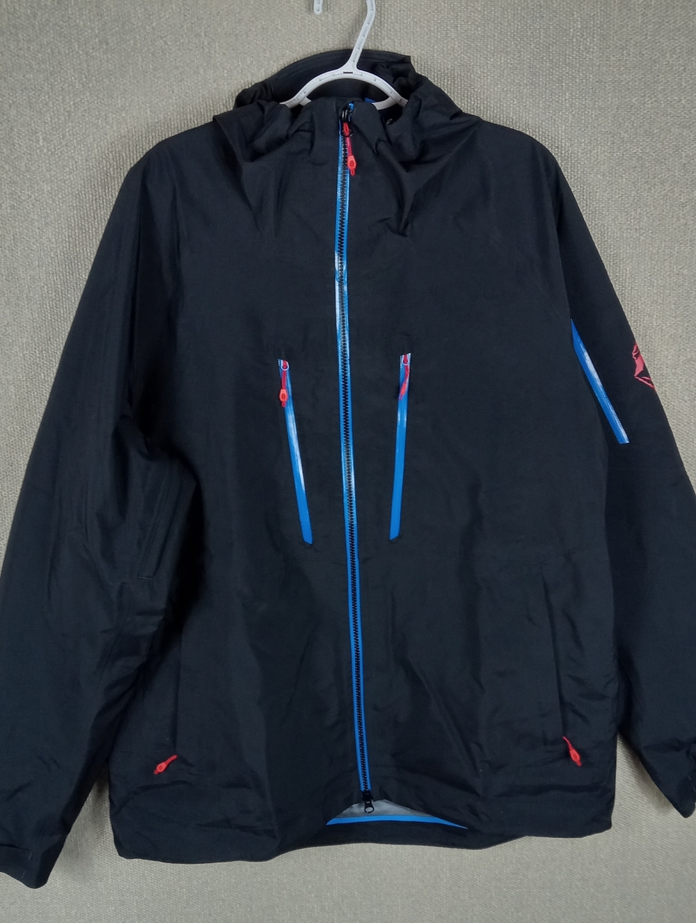 L.L.Bean Men's GORE-TEX Pro Patroller Jacket Midnight Black Size XL Gorpcore Ski